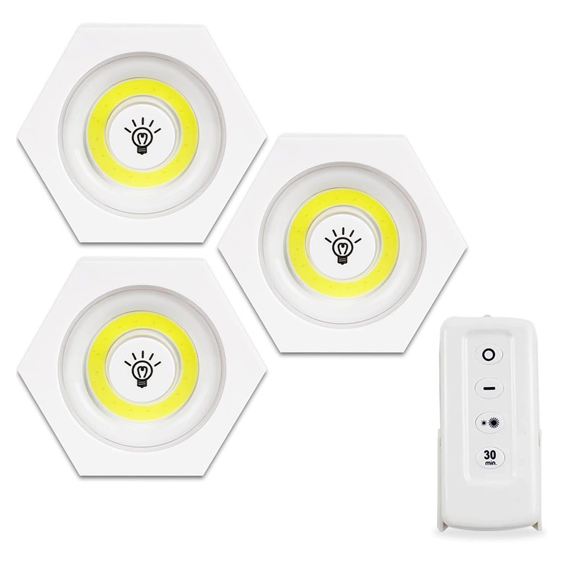 چراغ زیر کابینتی بدون سیم (باطری خور ریموت دار)