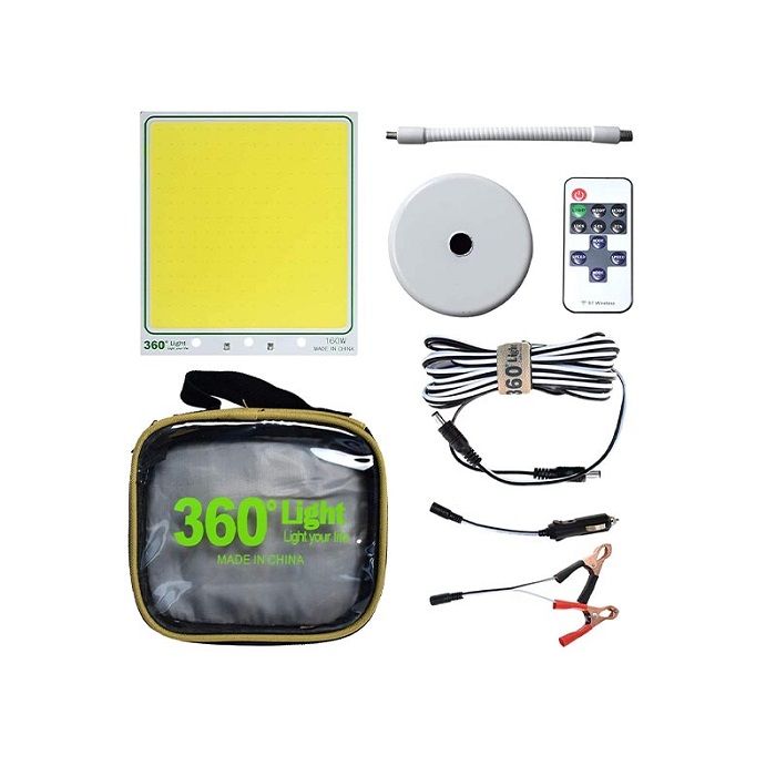 چراغ کمپینگ Light 360 پایه دار مدل TM-08 COB