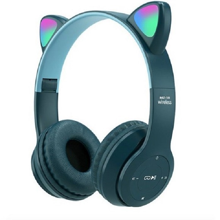 هدفون گربه ای بلوتوثی مدل MZ47